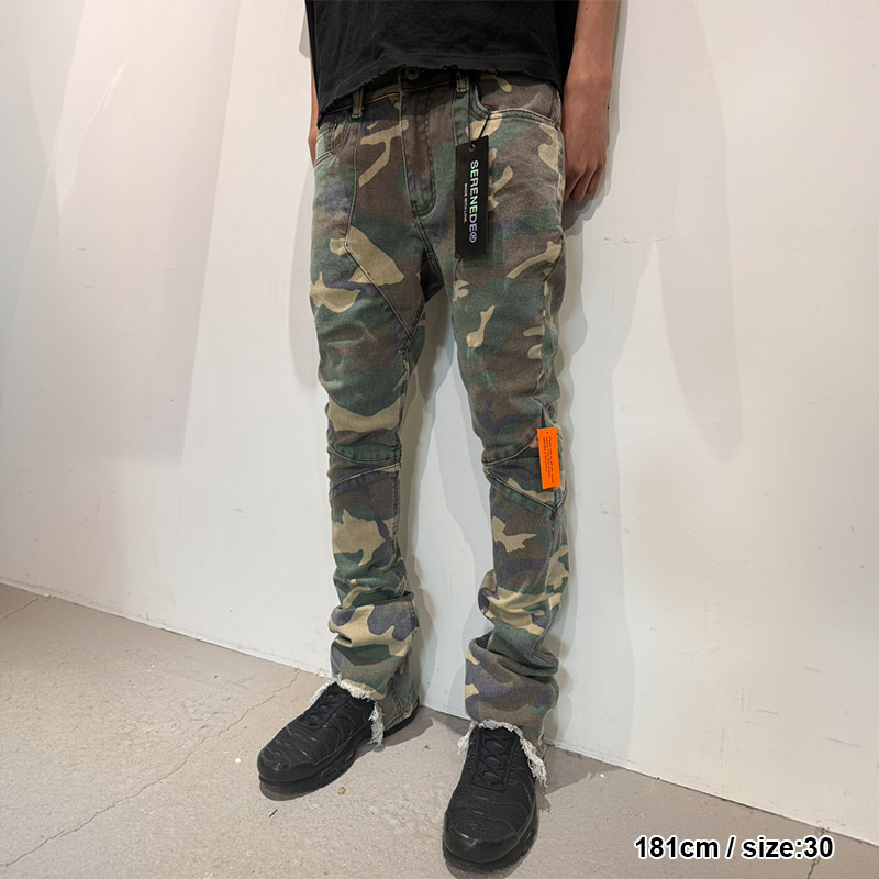 NEXUS STACKED JEANS -CAMO-