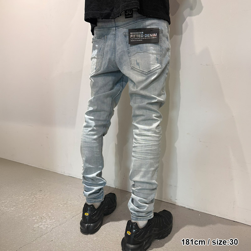 POTALA PALACE JEANS -LIGHT BLUE-