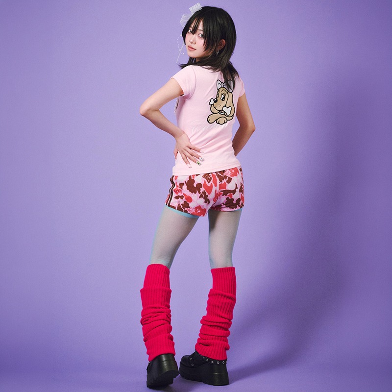 らぶりぃチビ TEE -3.COLOR-