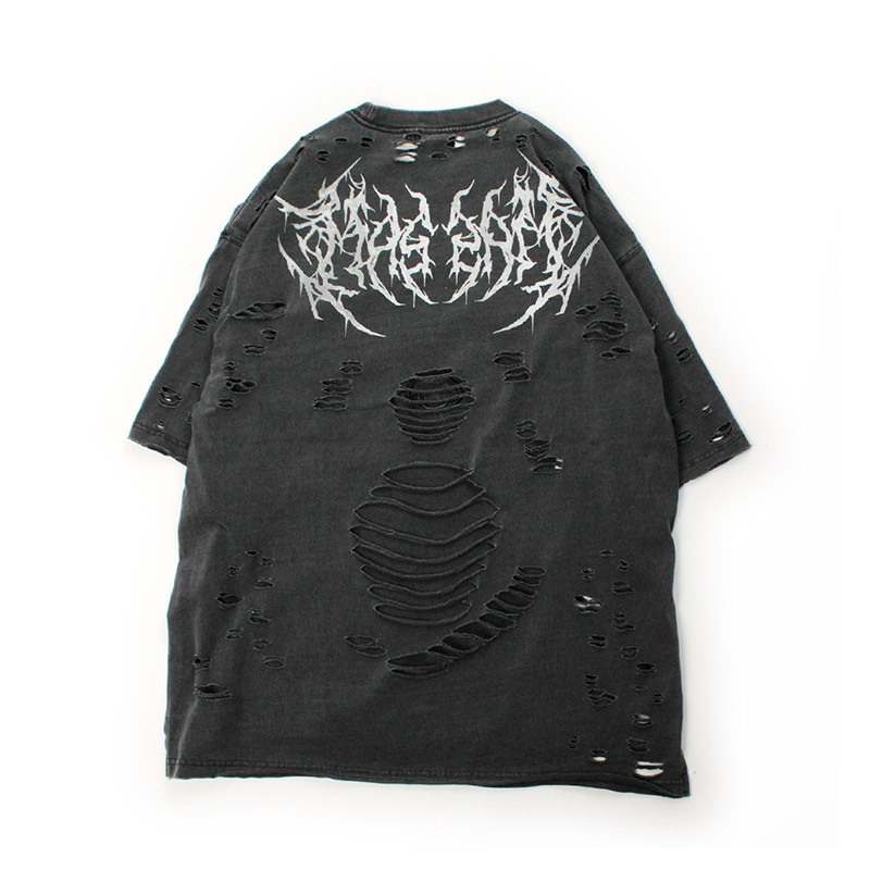 病みに溶かされし大ダメージTシャツ -2.COLOR-