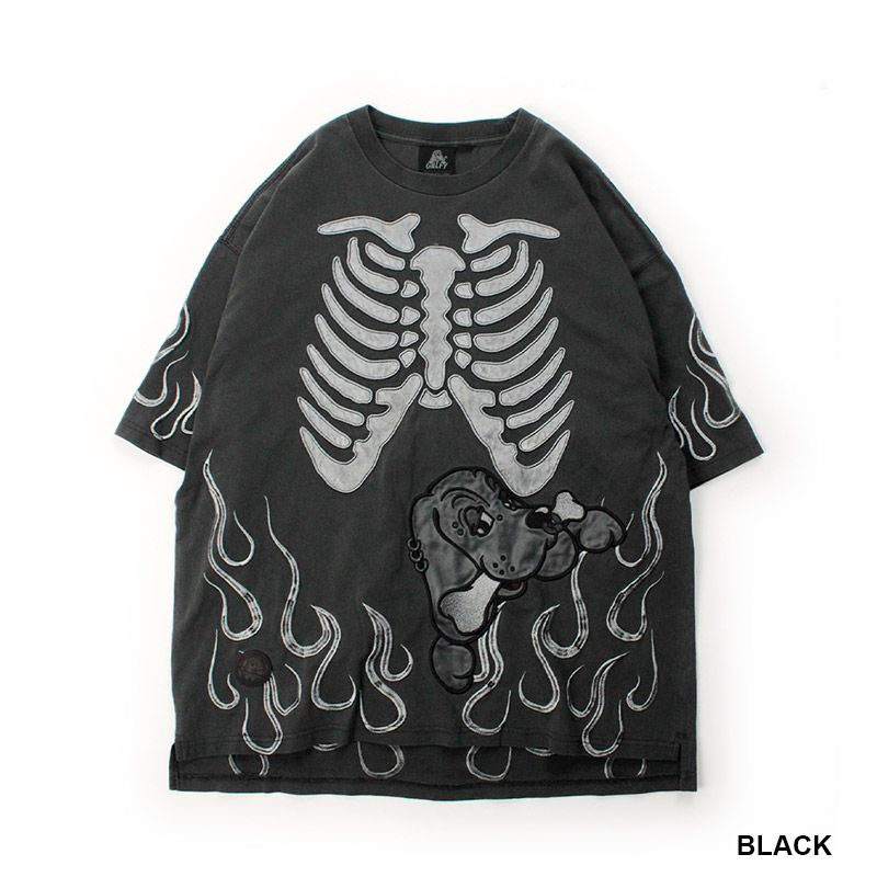 骨が見えしTシャツ -2.COLOR-