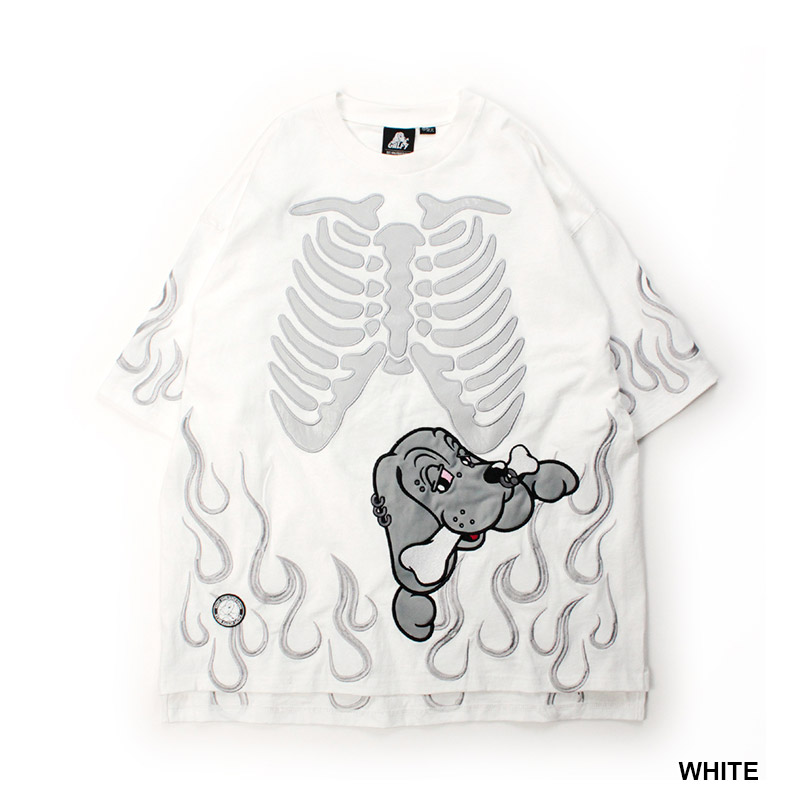 骨が見えしTシャツ -2.COLOR-