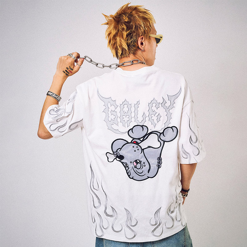 骨が見えしTシャツ -2.COLOR-