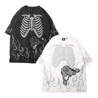 骨が見えしTシャツ -2.COLOR-