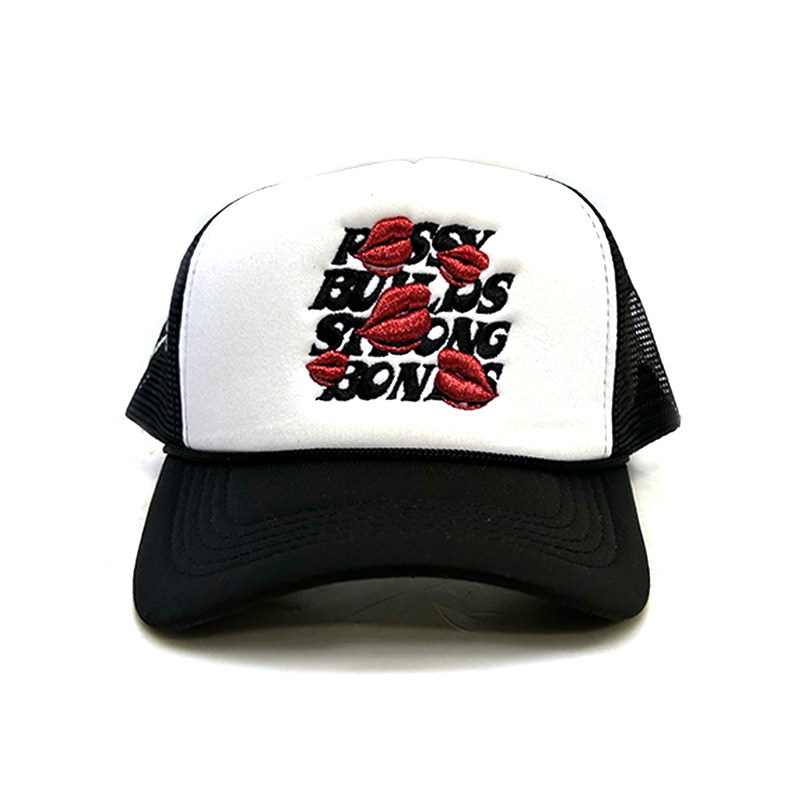 SIGNATURE PSPB TRUCKER HAT -BLACK/WHITE-