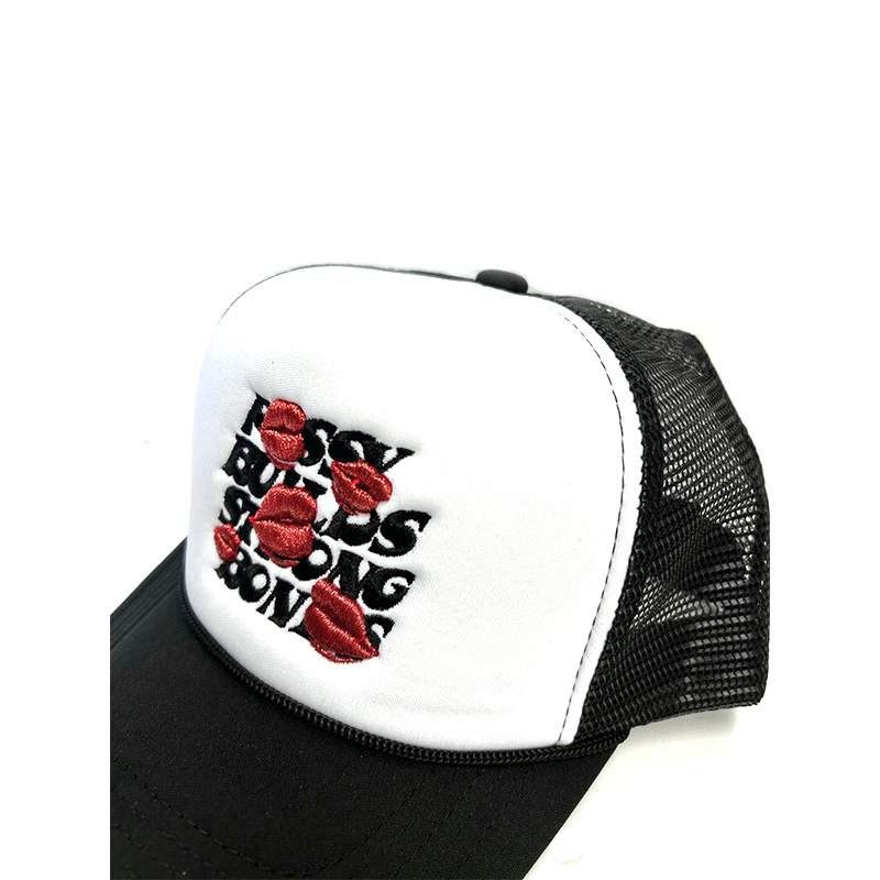 SIGNATURE PSPB TRUCKER HAT -BLACK/WHITE-