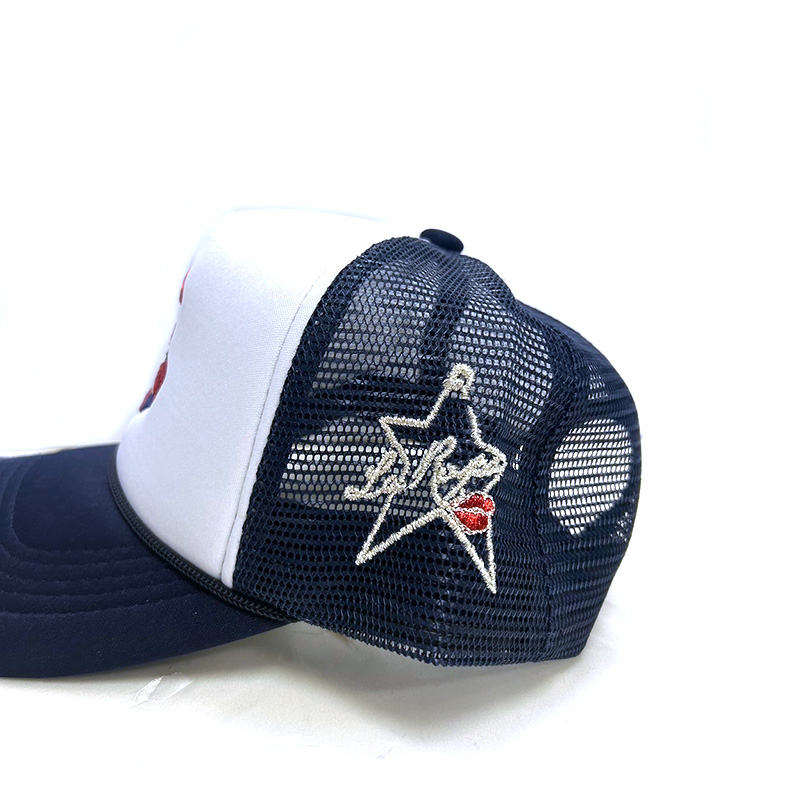 DETROIT TIGERS TRUCKER HAT -NAVY-