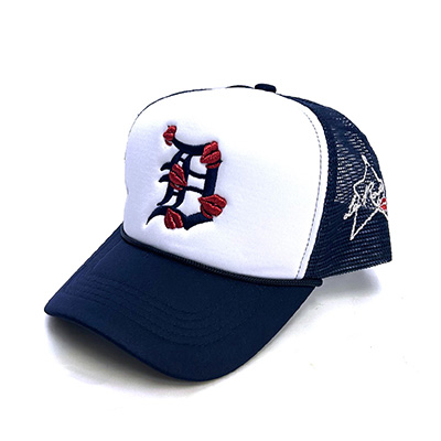 DETROIT TIGERS TRUCKER HAT -NAVY-