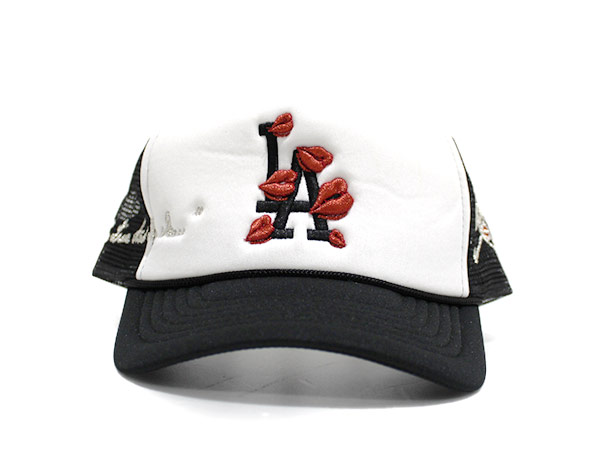 LA TRUCKER HAT -BLACK/WHITE-
