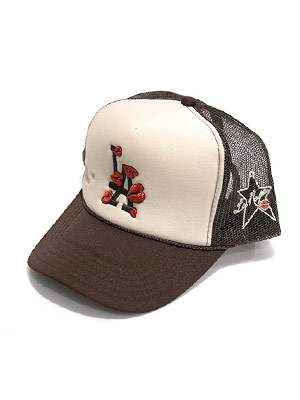 LA TRUCKER HAT -BROWN-