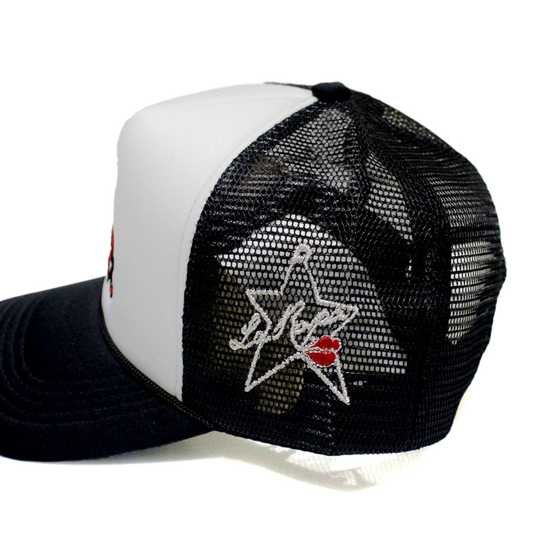 WHITE SOX TRUCKER HAT -BLACK/WHITE-