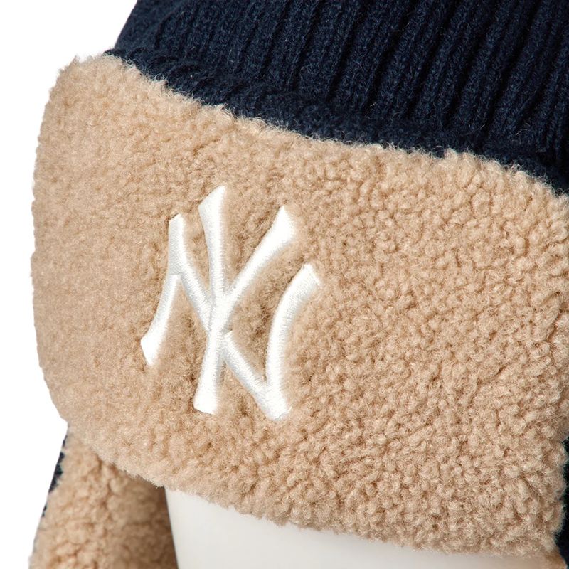 KNIT TRAPPER NEYYAN RIB KNIT NVY -NAVY-