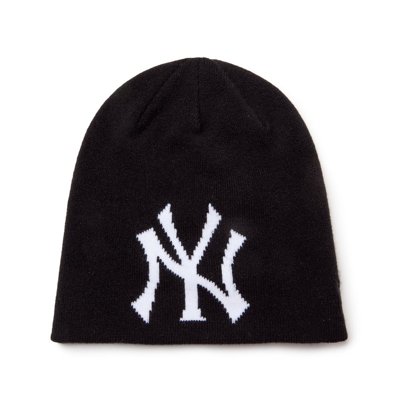 BASIC BEANIE NEYYAN BLK OWHI -BLACK-
