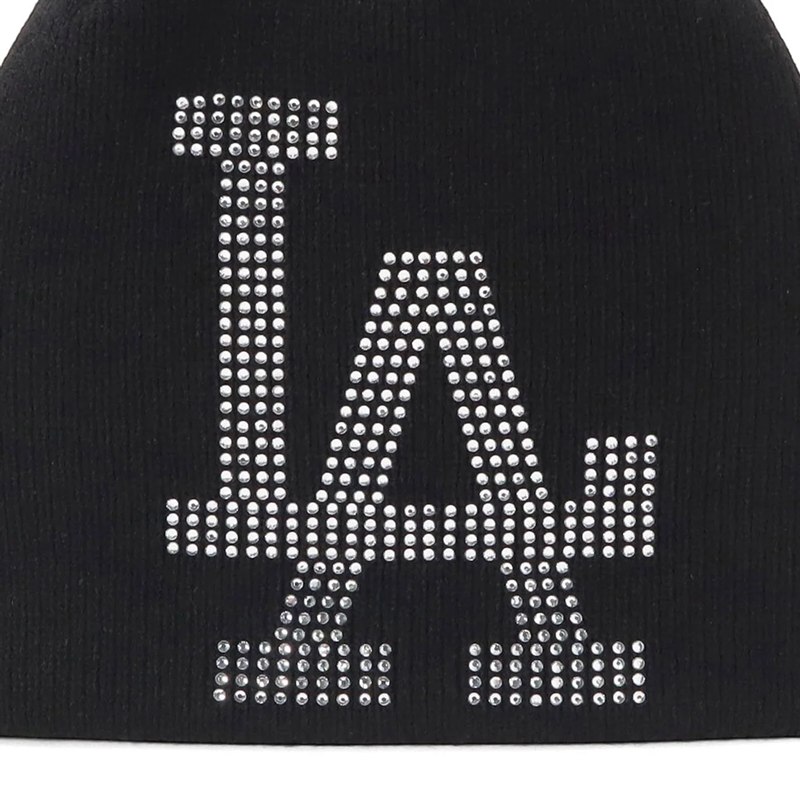 BASIC BEANIE LOSDOD RHNSTRN BLK -BLACK-
