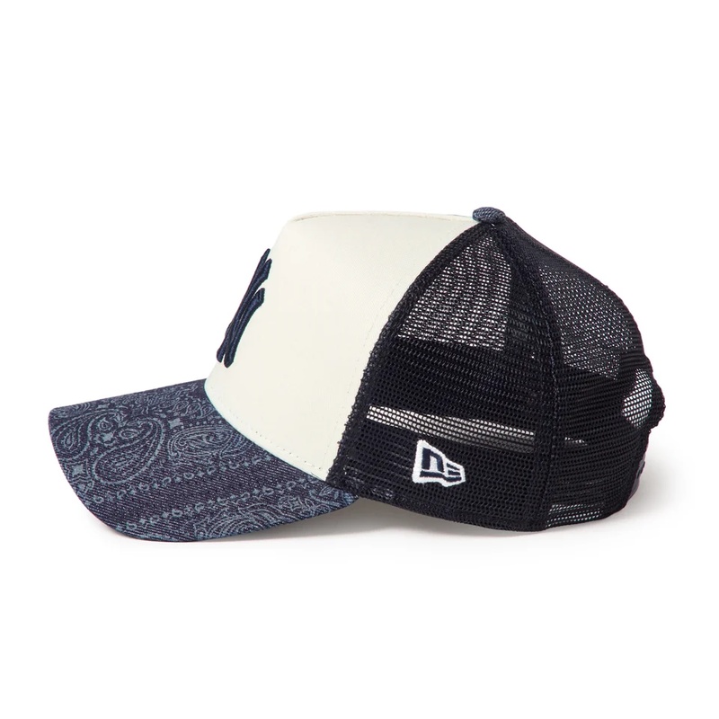 940AFTR NEYYAN LAS BUROUT DEN -WHITE/NAVY-