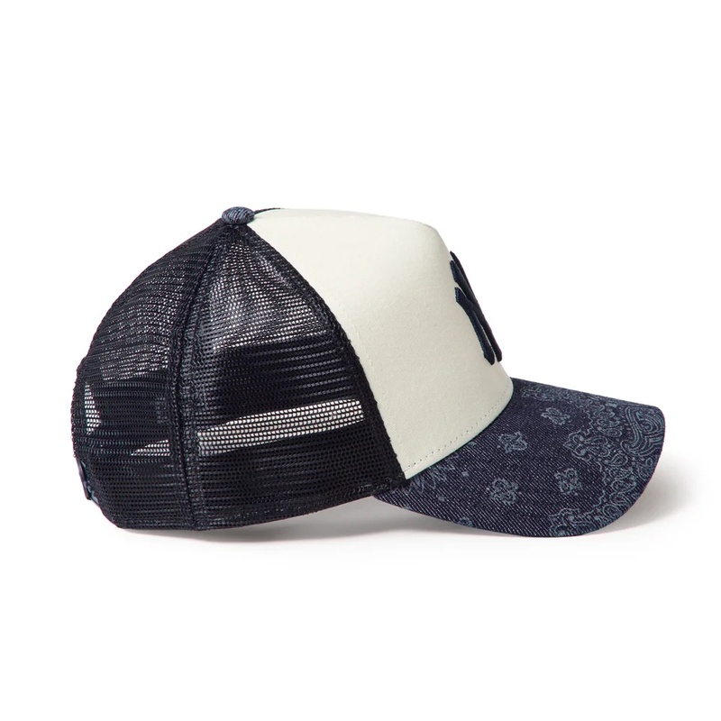 940AFTR NEYYAN LAS BUROUT DEN -WHITE/NAVY-