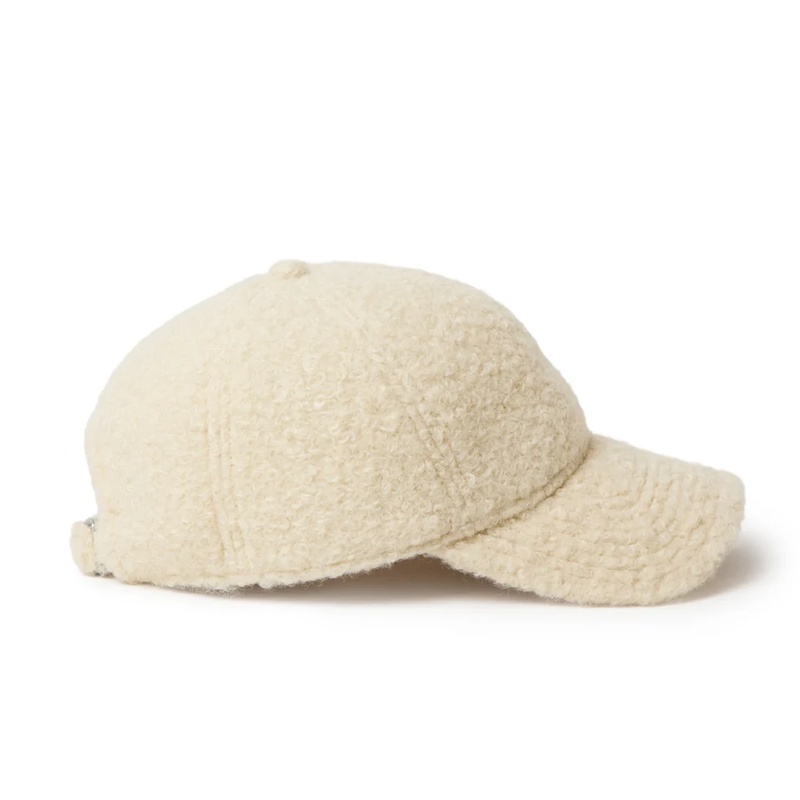 920 BASIC PILE KNIT IVO -IVORY-