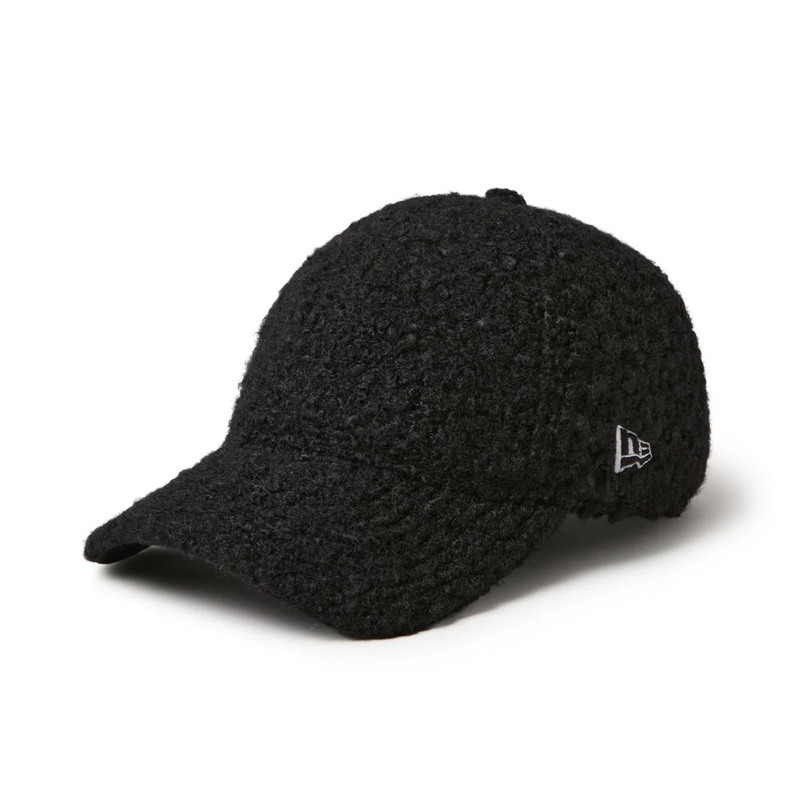920 BASIC PILE KNIT BLK -BLACK-