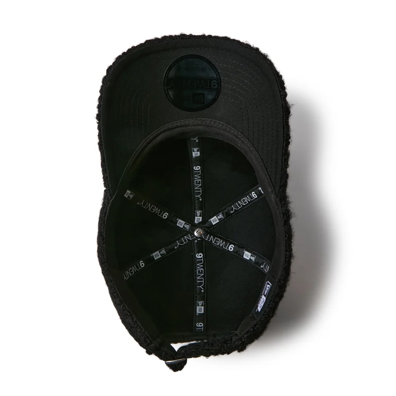 920 BASIC PILE KNIT BLK -BLACK-
