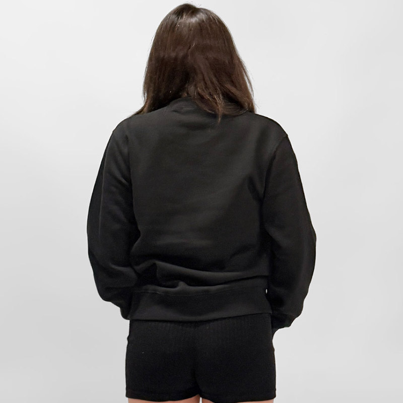 FC STONE CREW SWEAT -BLACK- (LADIES)