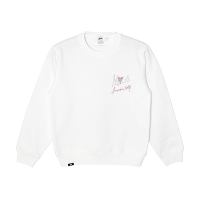 FC STONE CREW SWEAT -WHITE- (LADIES)