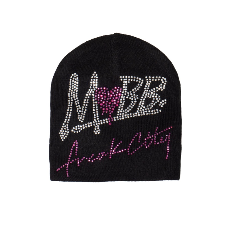 FC STONE BEANIE -BLACK- (LADIES)
