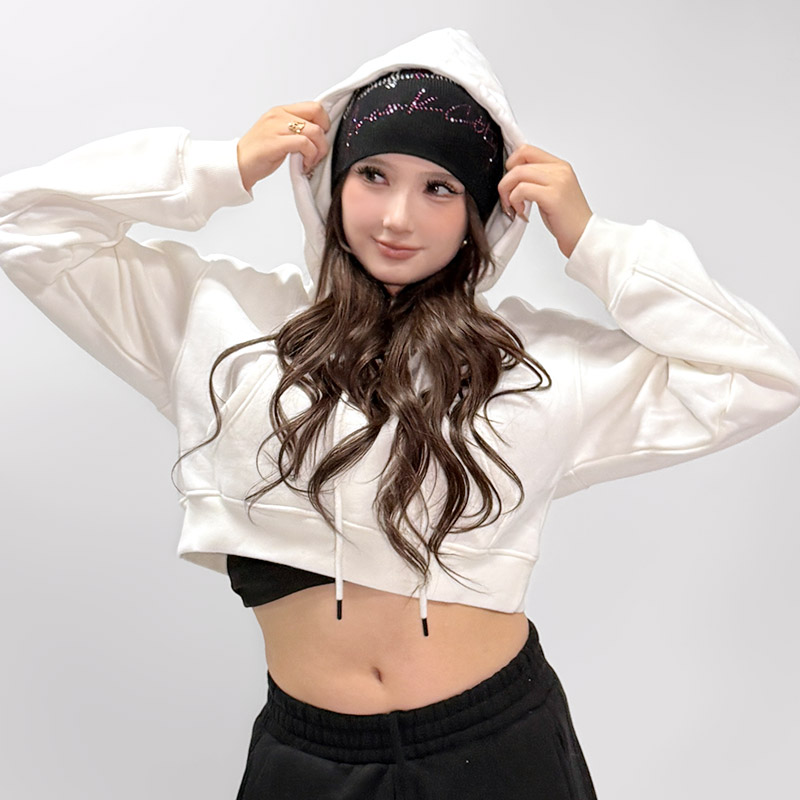 FC STONE BEANIE -BLACK- (LADIES)