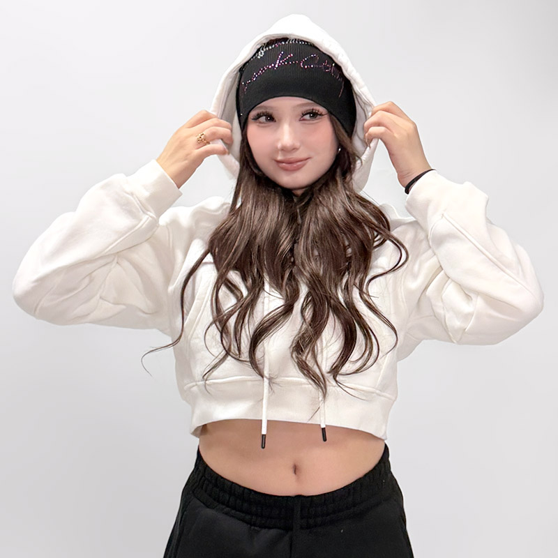 FC STONE BEANIE -BLACK- (LADIES)