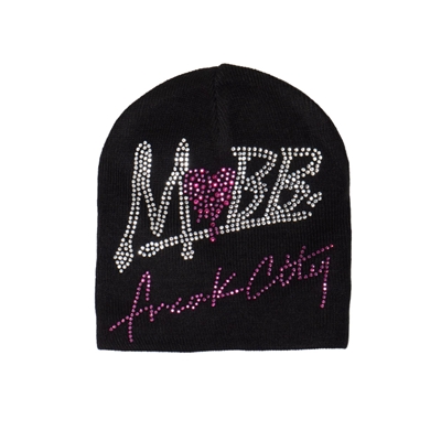 FC STONE BEANIE -BLACK- (LADIES)