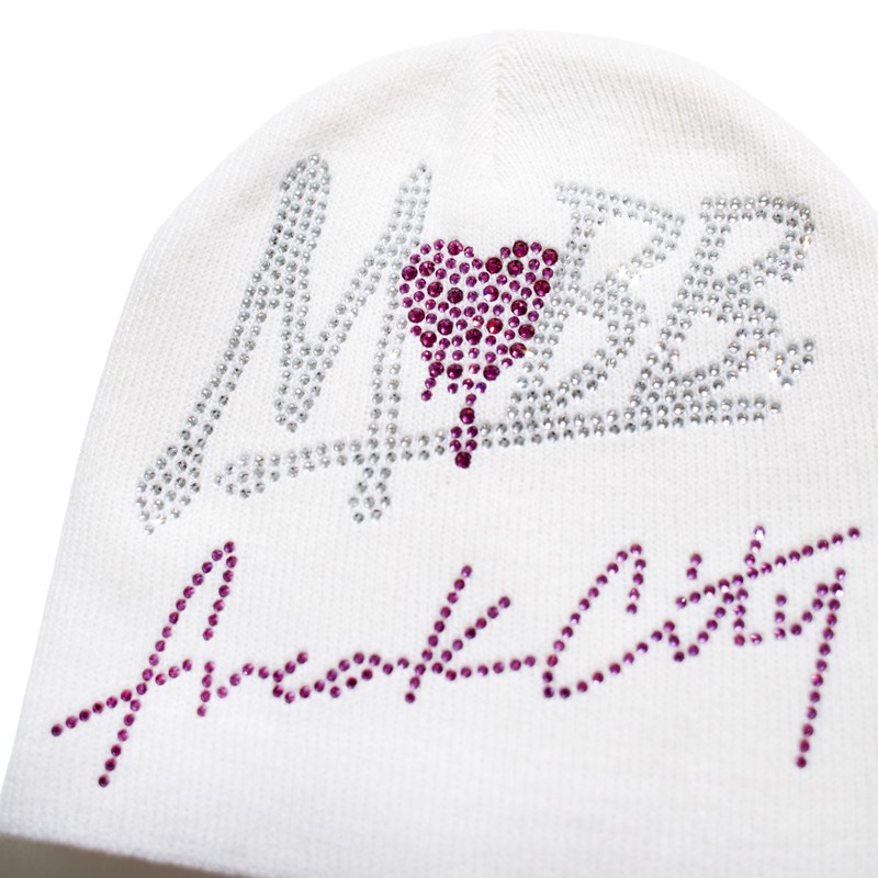 FC STONE BEANIE -WHITE- (LADIES)