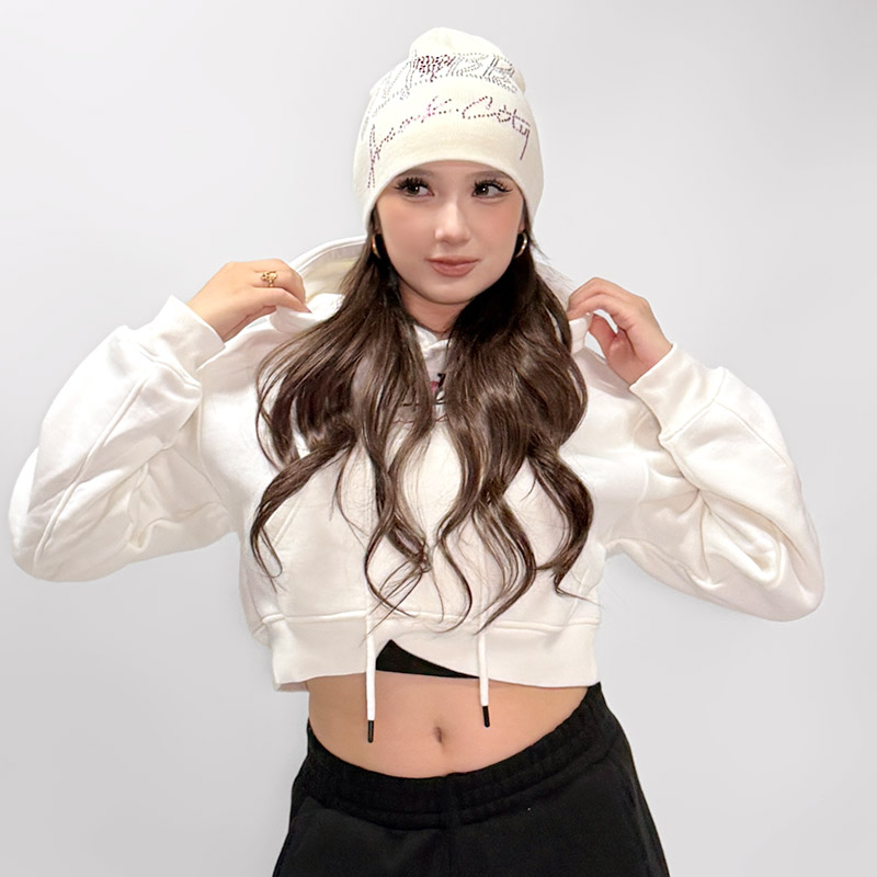 FC STONE BEANIE -WHITE- (LADIES)