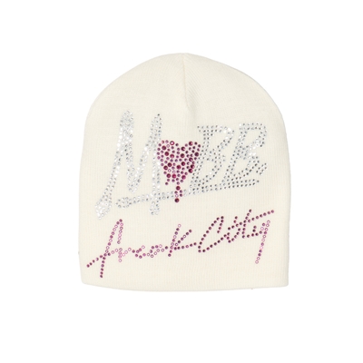 FC STONE BEANIE -WHITE- (LADIES)