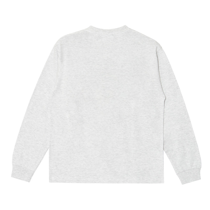 (P)OG L/S T-SHIRT -GREY-