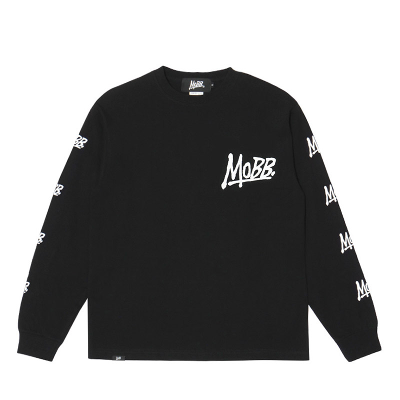 OG SLEEVE L/S T-SHIRT -BLACK-