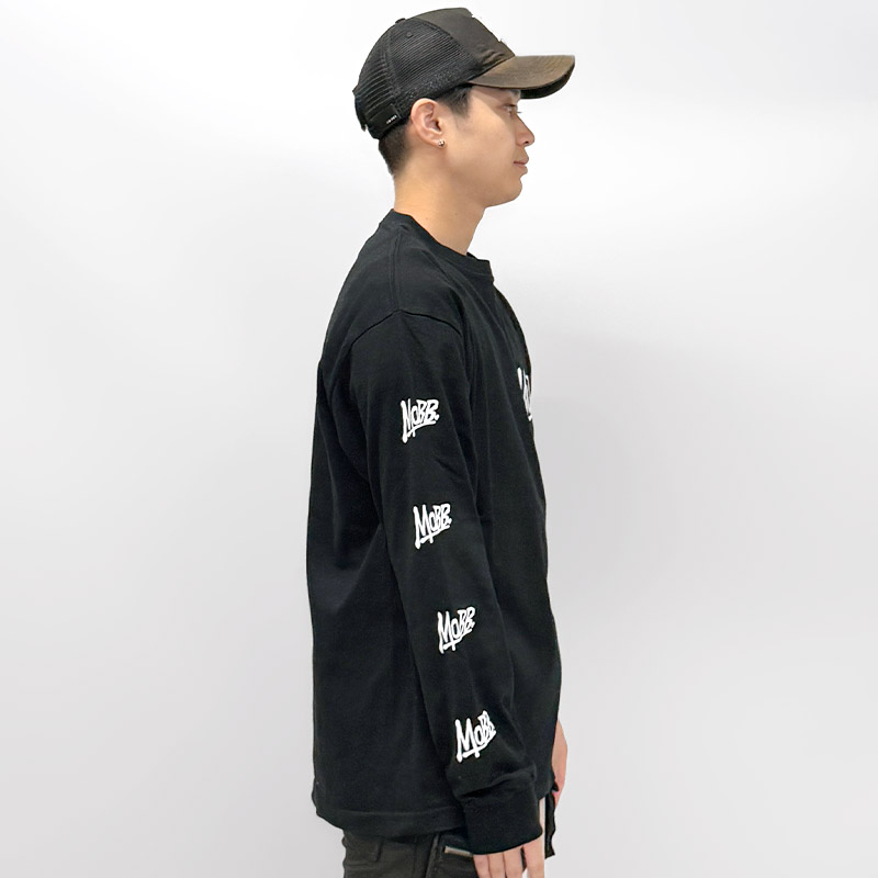 OG SLEEVE L/S T-SHIRT -BLACK-
