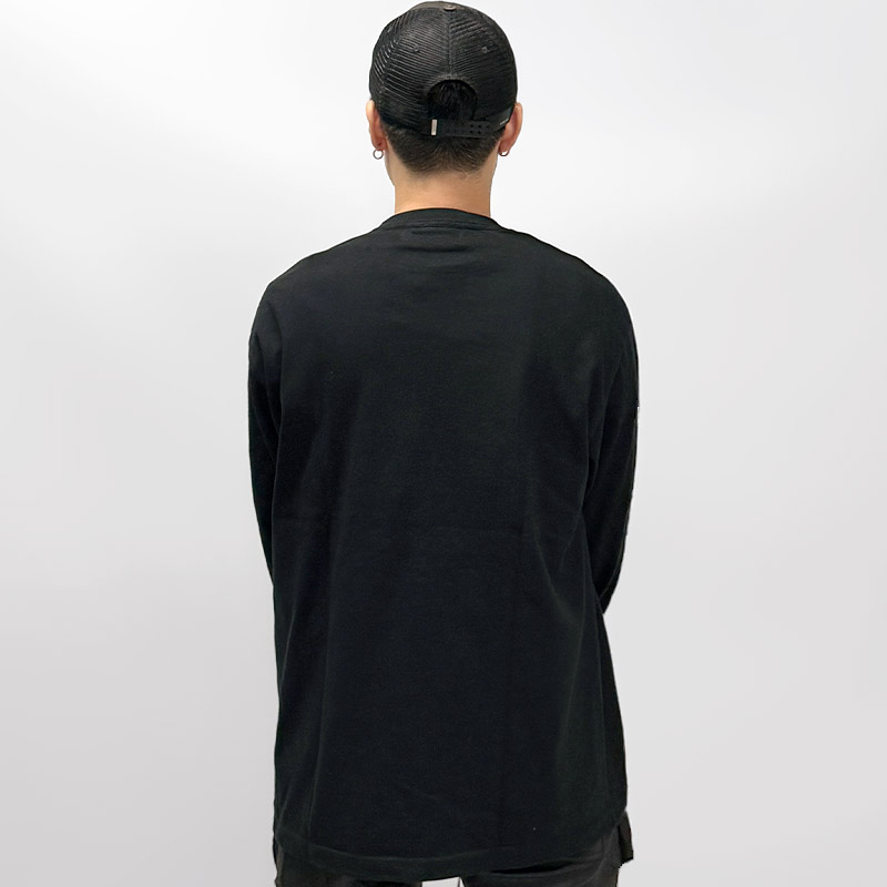 OG SLEEVE L/S T-SHIRT -BLACK-