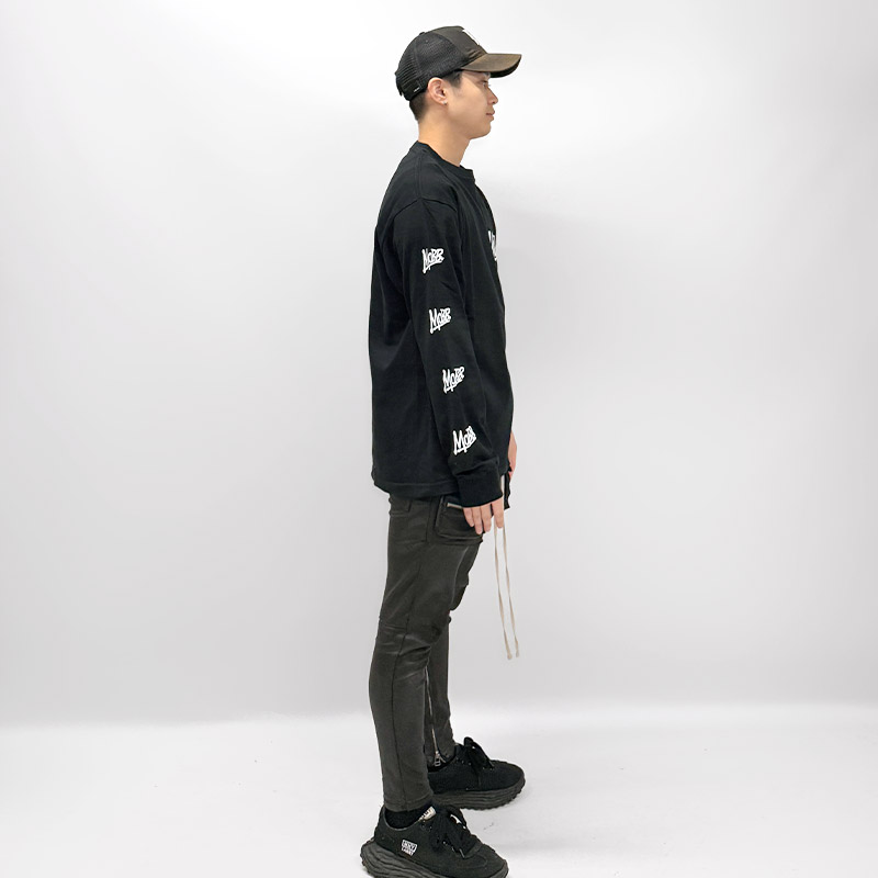 OG SLEEVE L/S T-SHIRT -BLACK-