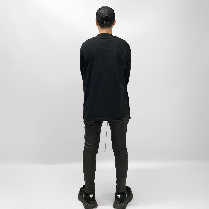 OG SLEEVE L/S T-SHIRT -BLACK-