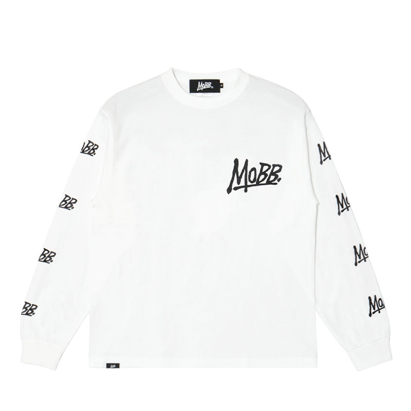 OG SLEEVE L/S T-SHIRT -WHITE-