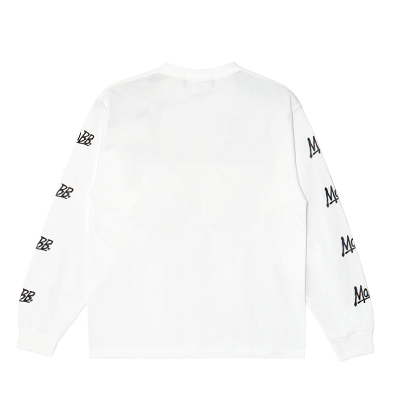 OG SLEEVE L/S T-SHIRT -WHITE-