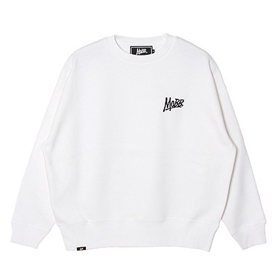 (E)OG BIG CREW SWEAT -WHITE-