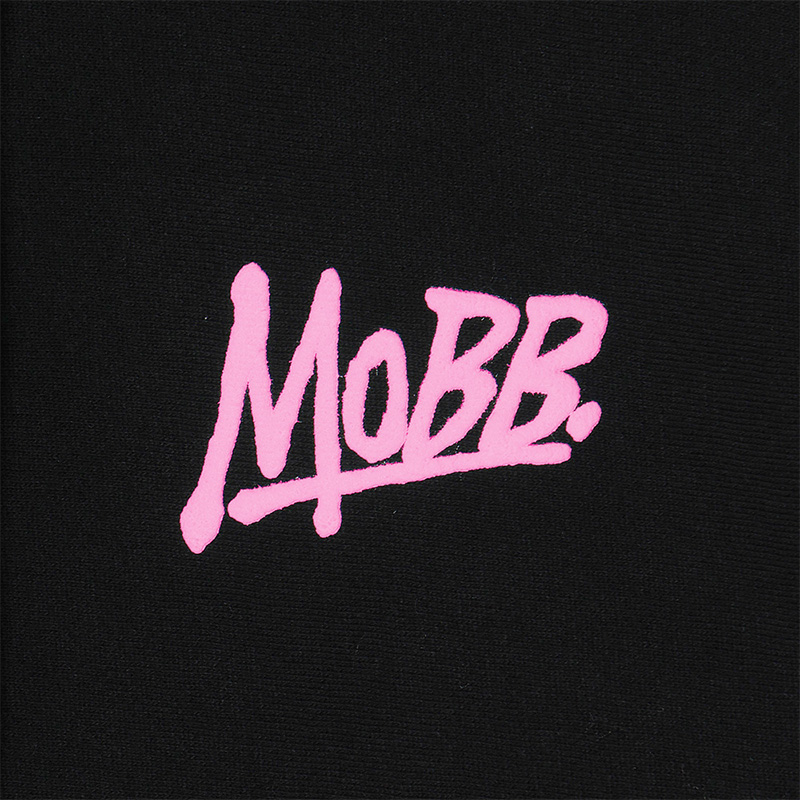 (P)OG HOODIE -BLACK/PINK-