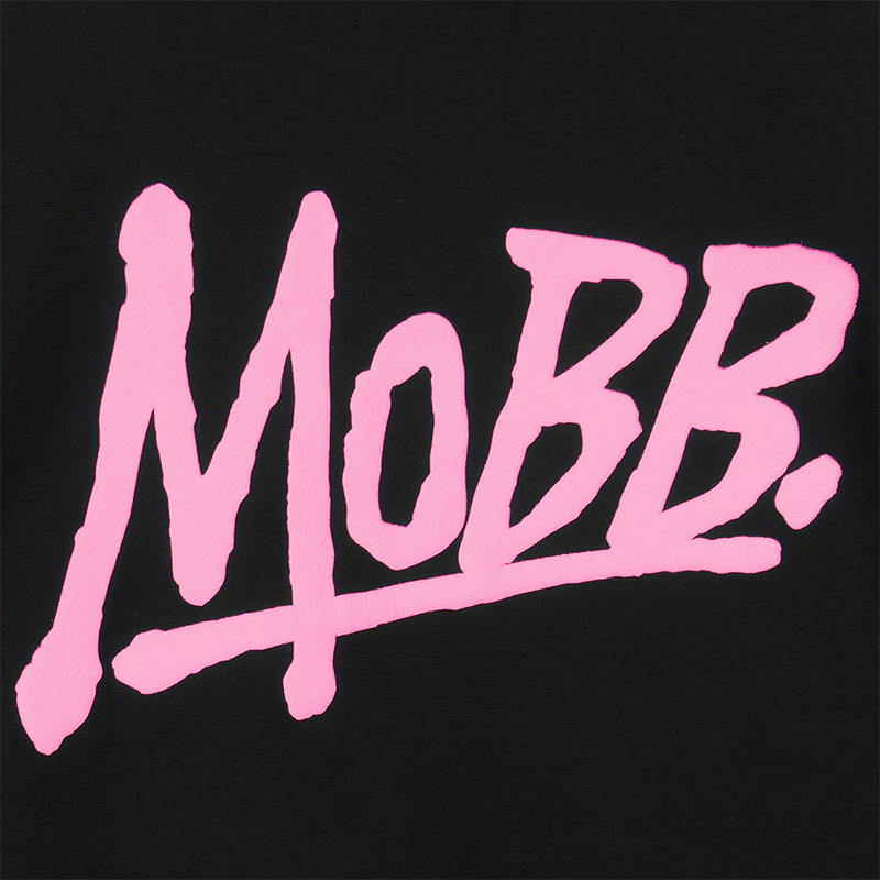 (P)OG HOODIE -BLACK/PINK-