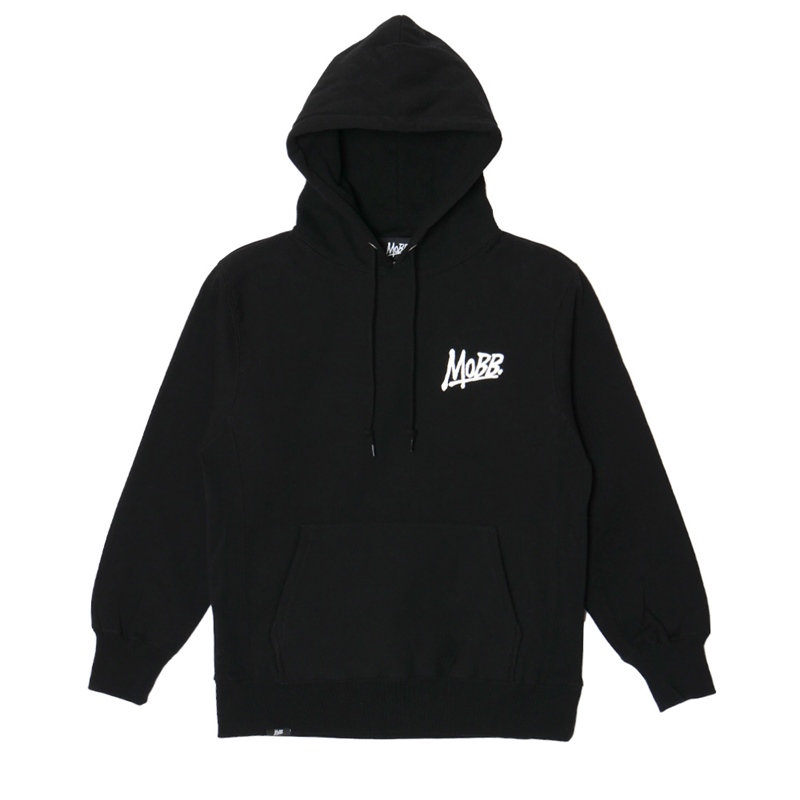 (P)OG HOODIE -BLACK/WHITE-