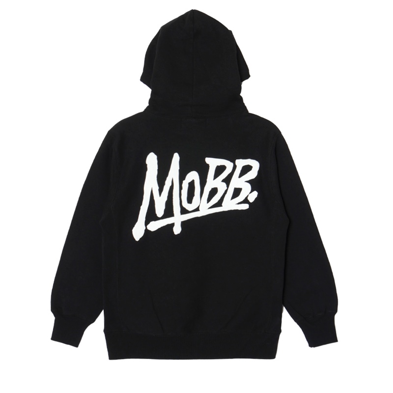 (P)OG HOODIE -BLACK/WHITE-