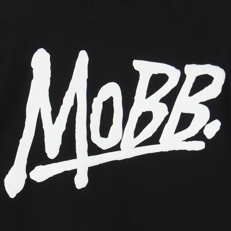 (P)OG HOODIE -BLACK/WHITE-