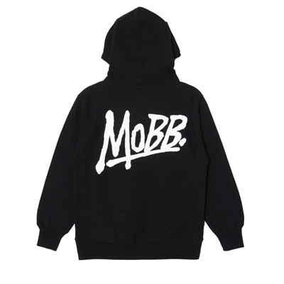 (P)OG HOODIE -BLACK/WHITE-