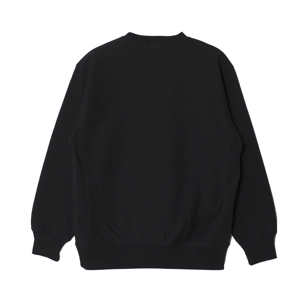 OG RHINESTONE CREW SWEAT -BLACK×WHITE-