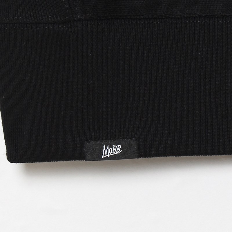 OG RHINESTONE CREW SWEAT -BLACK×WHITE-