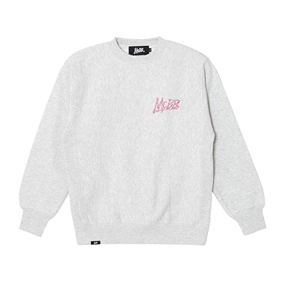 OG RHINESTONE CREW SWEAT -GREY-